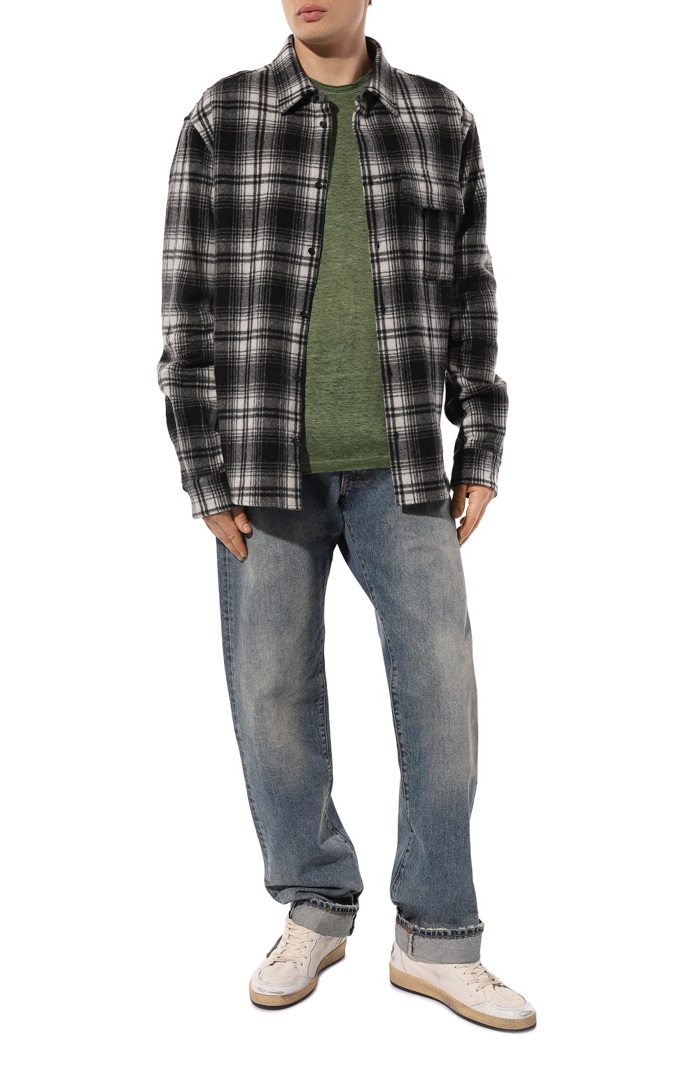 Льняная футболка 120% LINO, арт. 31ALIM7186/000E908/S00, фото 2