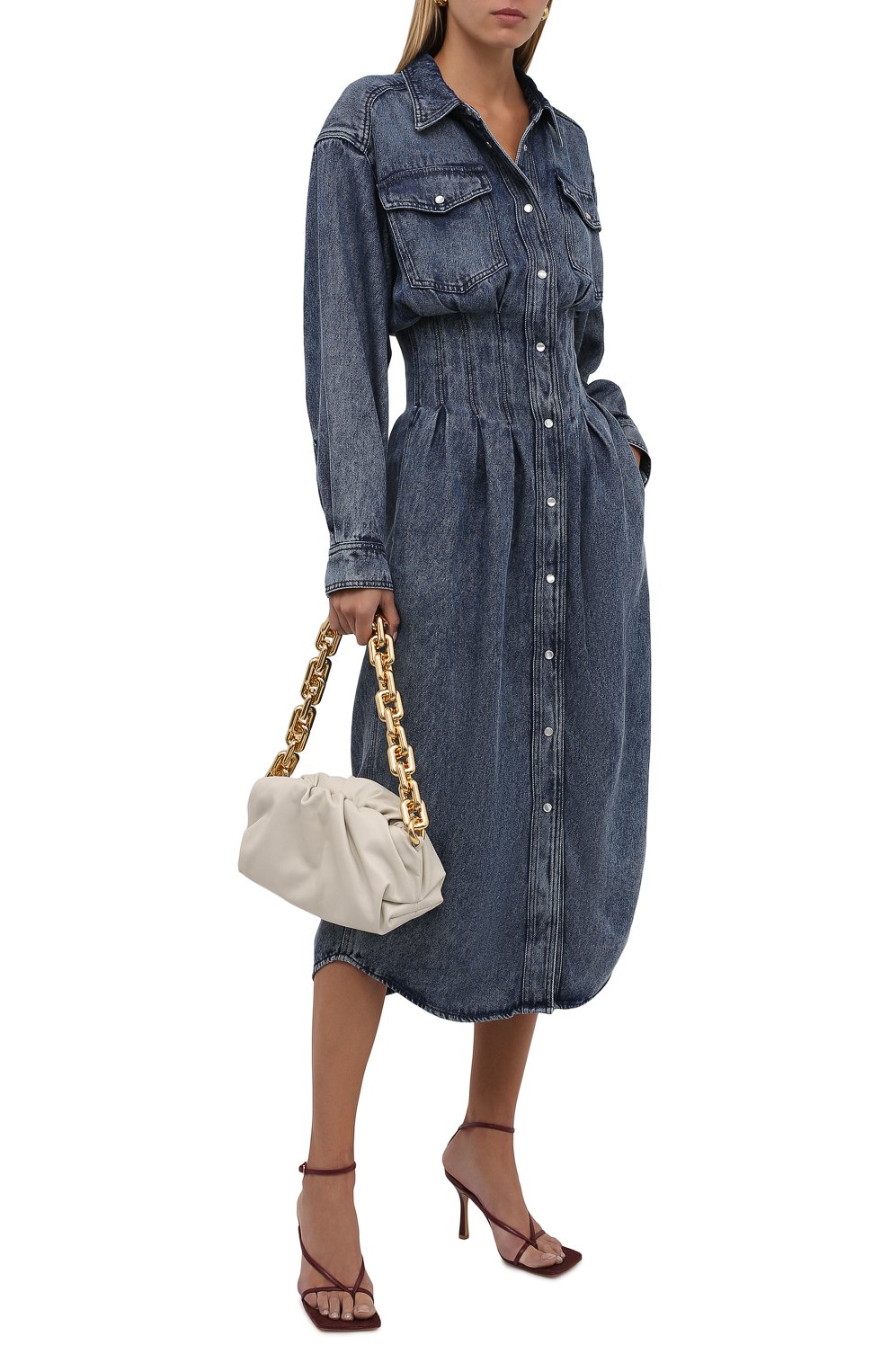 Джинсовое платье ISABEL MARANT ETOILE, арт. R02010-21A019E/T0MIE, фото 2
