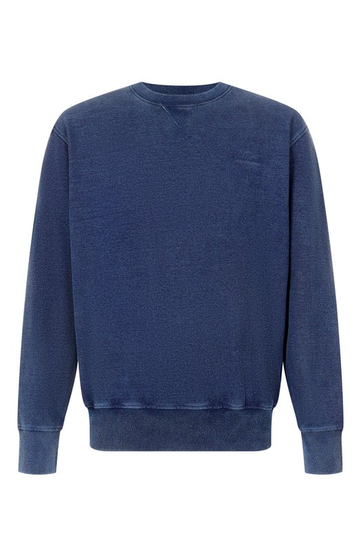 Хлопковый свитшот MC2 Saint Barth C00P001-00490L/C00PER Синий C00P001-00490L/C00PER