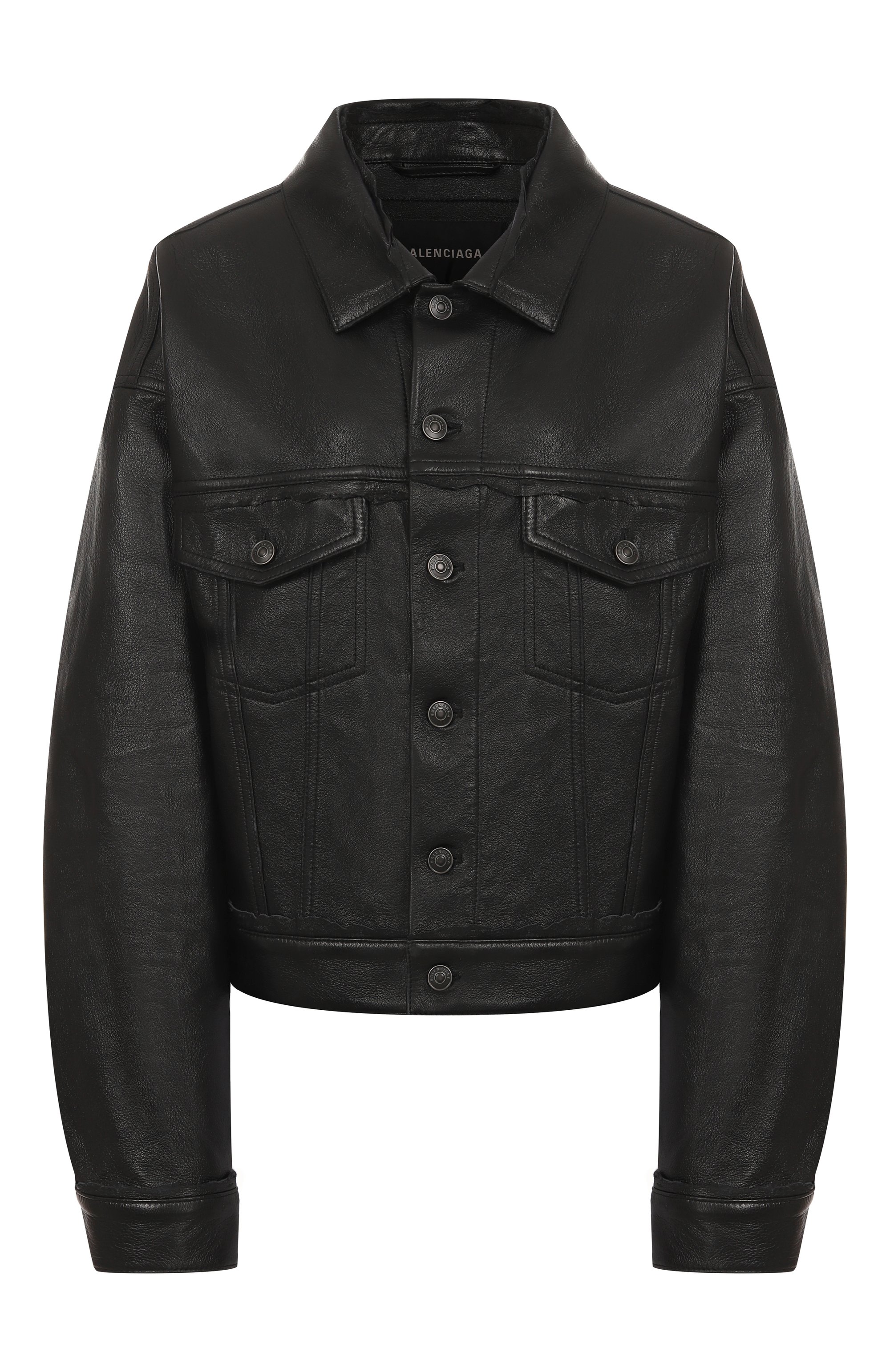 Кожаная куртка BALENCIAGA, арт. 830777/TSS01, фот�о 1