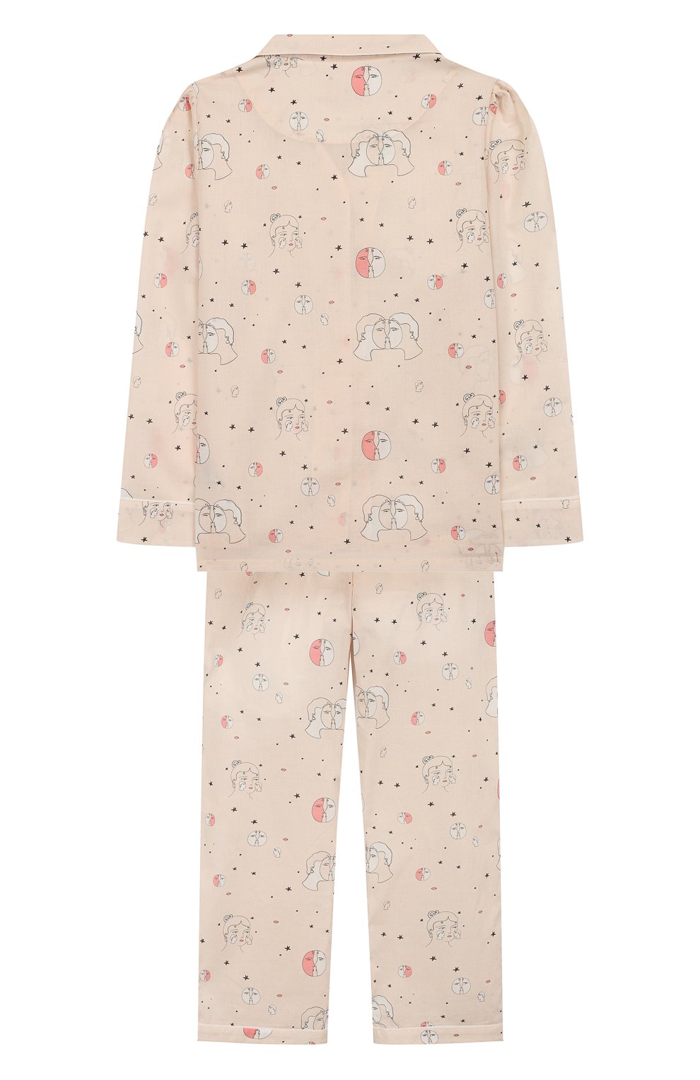 Хлопковая пижама LITTLE YOLKE, арт. AW19-12C-TL-PP/9-12Y, фото 2