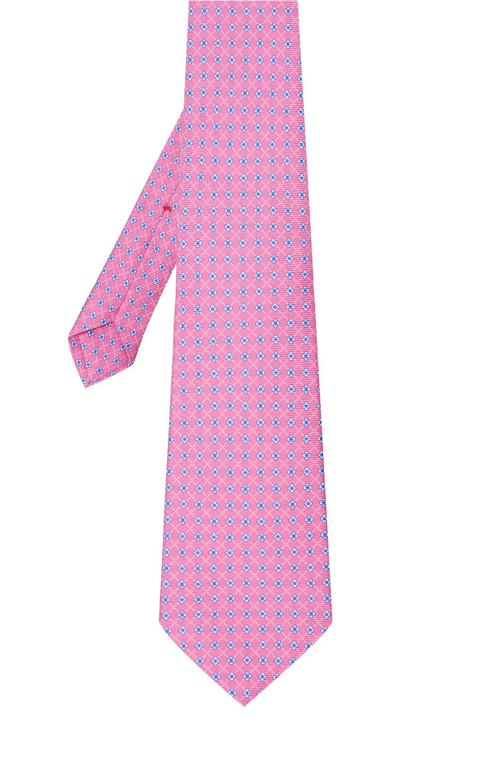 Шелковый галстук KITON розового цвета по цене 29950 руб., арт. UCRVKAC09E3208000, фото 2 Шелковый галстук KITON, арт. UCRVKAC09E3208000, фото 2