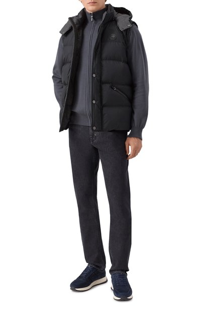 Мужской утепленный жилет STEFANO RICCI, арт. M6J5400080/PL002Q/66-68