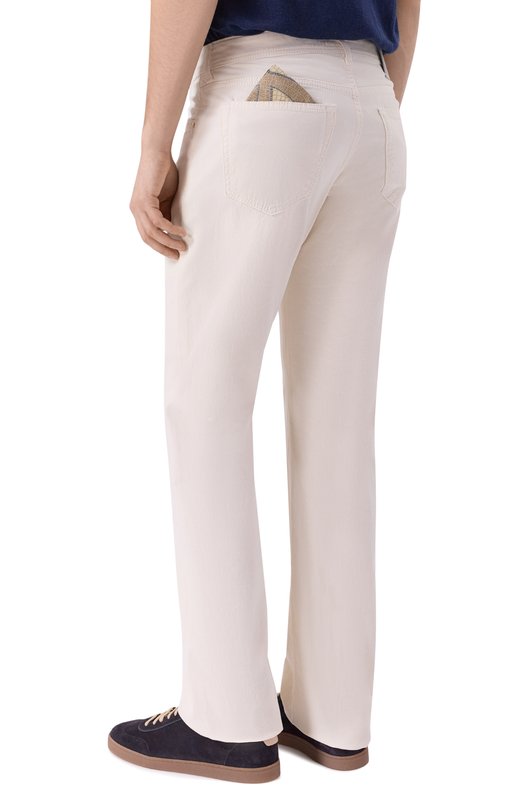 Джинсы Eduard Jacob Cohen 25I P/JUM_QE005 054 S4249 TR Кремовый  25I P/JUM_QE005 054 S4249 TR Фото 4