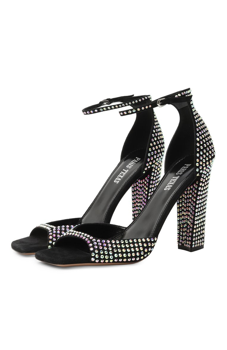 Замшевые босоножки holly grace 100 PARIS TEXAS, арт. PX1199/XSACH, фото 1