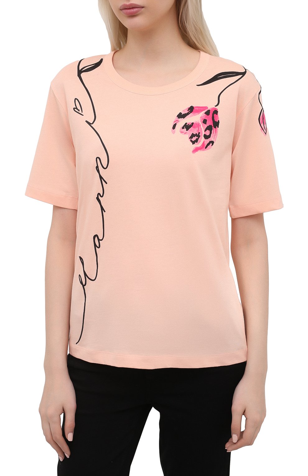 Хлопковая футболка MARNI, арт. THJE0220P1/USCR28, фото 3