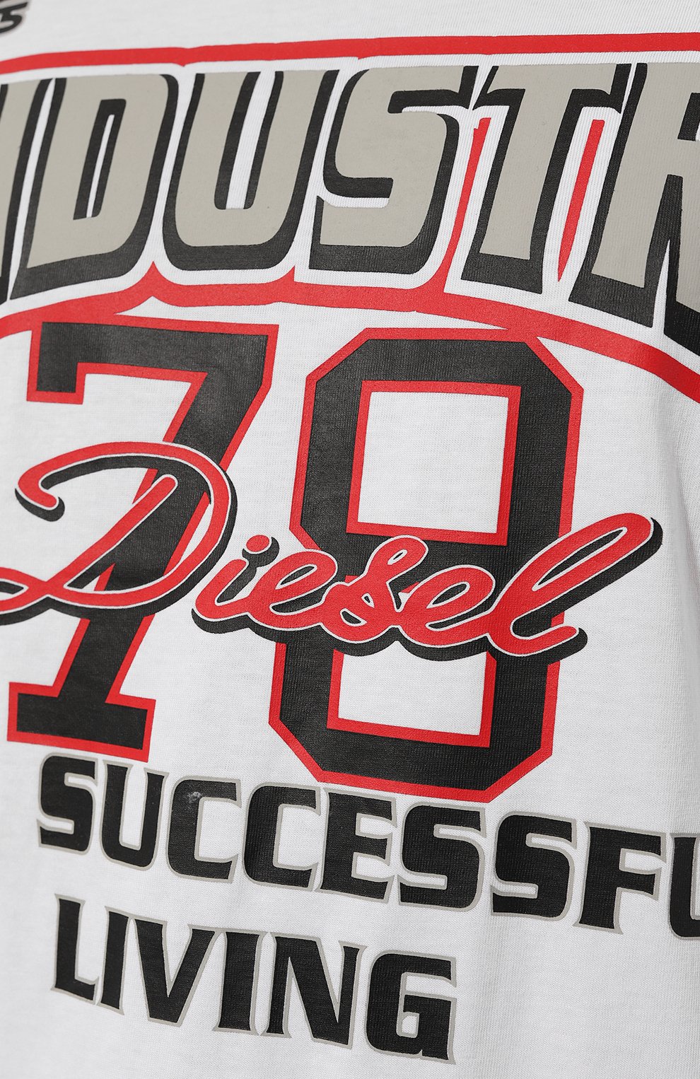 Хлопковая футболка DIESEL, арт. A11047/0GRAI, фото 5
