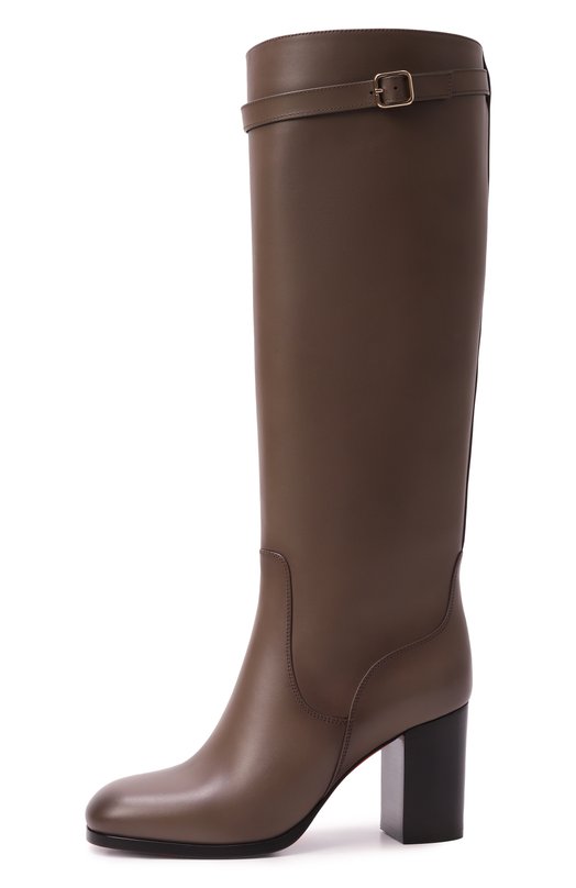Кожаные сапоги Santoni WSNG71746HI3NDYL Коричневый  WSNG71746HI3NDYL Фото 4