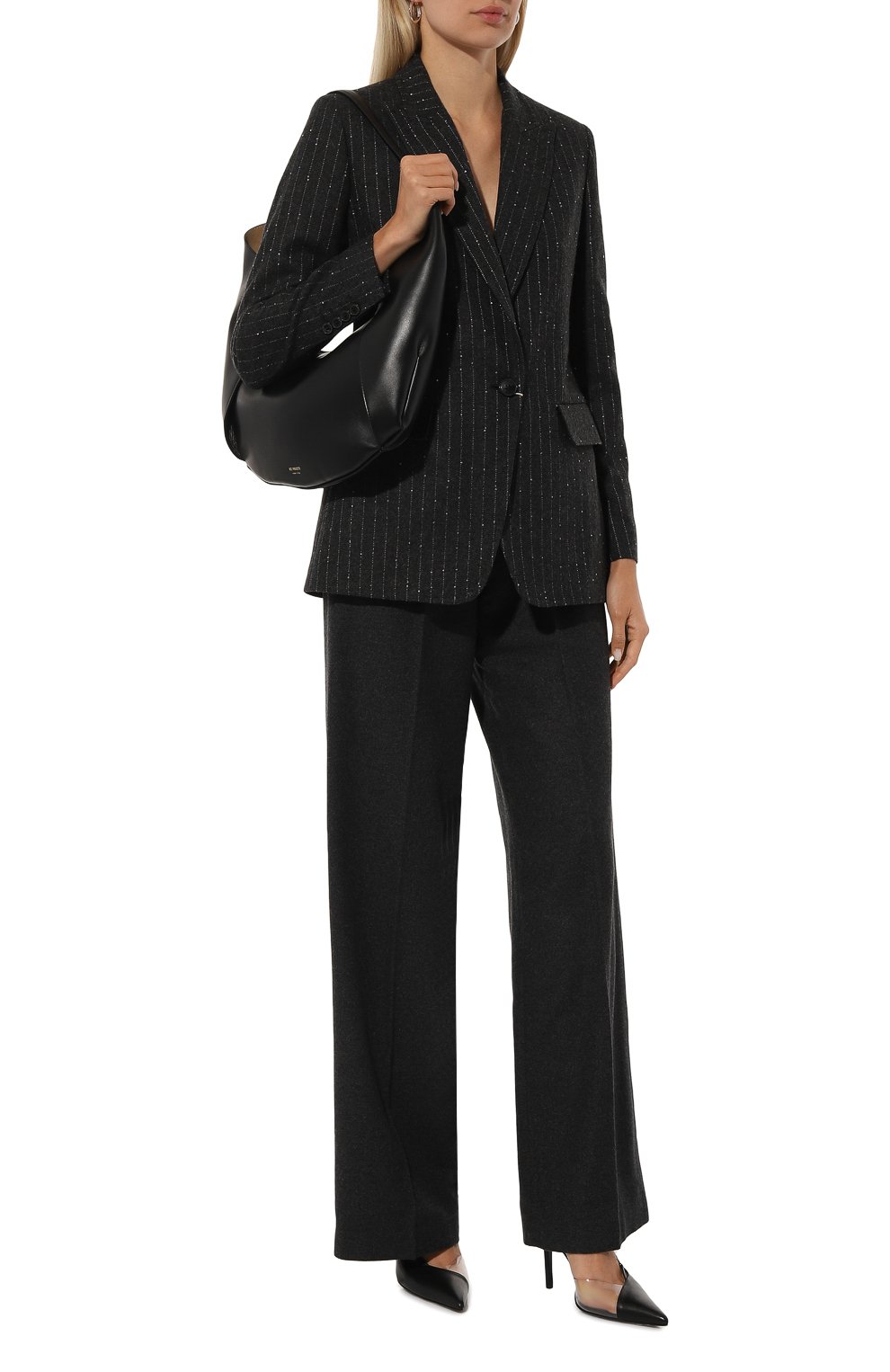 Брюки из хлопка и шерсти ICEBERG, арт. B021/3068, фото 2