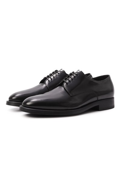 Мужские кожаные дерби GIORGIO ARMANI, арт. X2C679/XF294/U