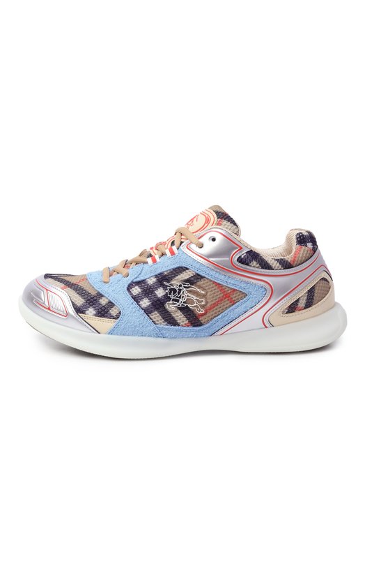 Комбинированные кеды Matrix Burberry 8111731 Бежевый  8111731 Фото 4