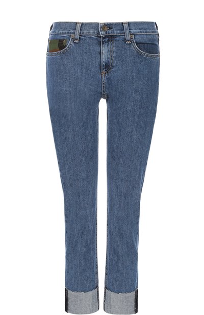 Укороченные джинсы-скинни с отворотами RAG AND BONE, арт. W1590K510KIL, фото 1