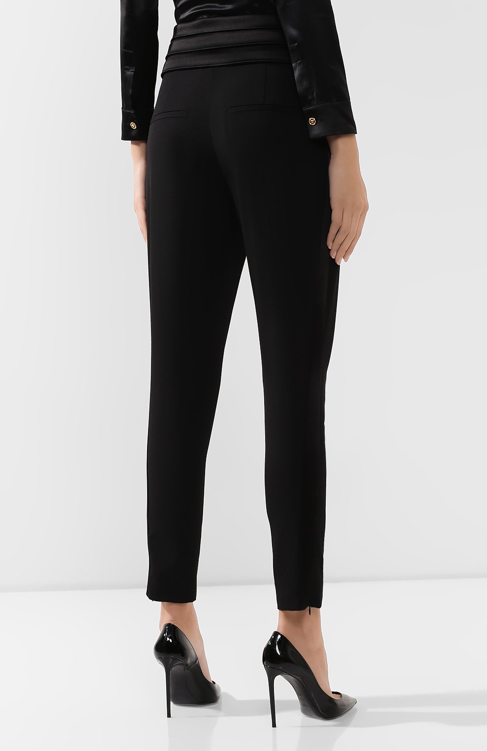 Шерстяные брюки BALMAIN, арт. SF15119/167L, фото 4