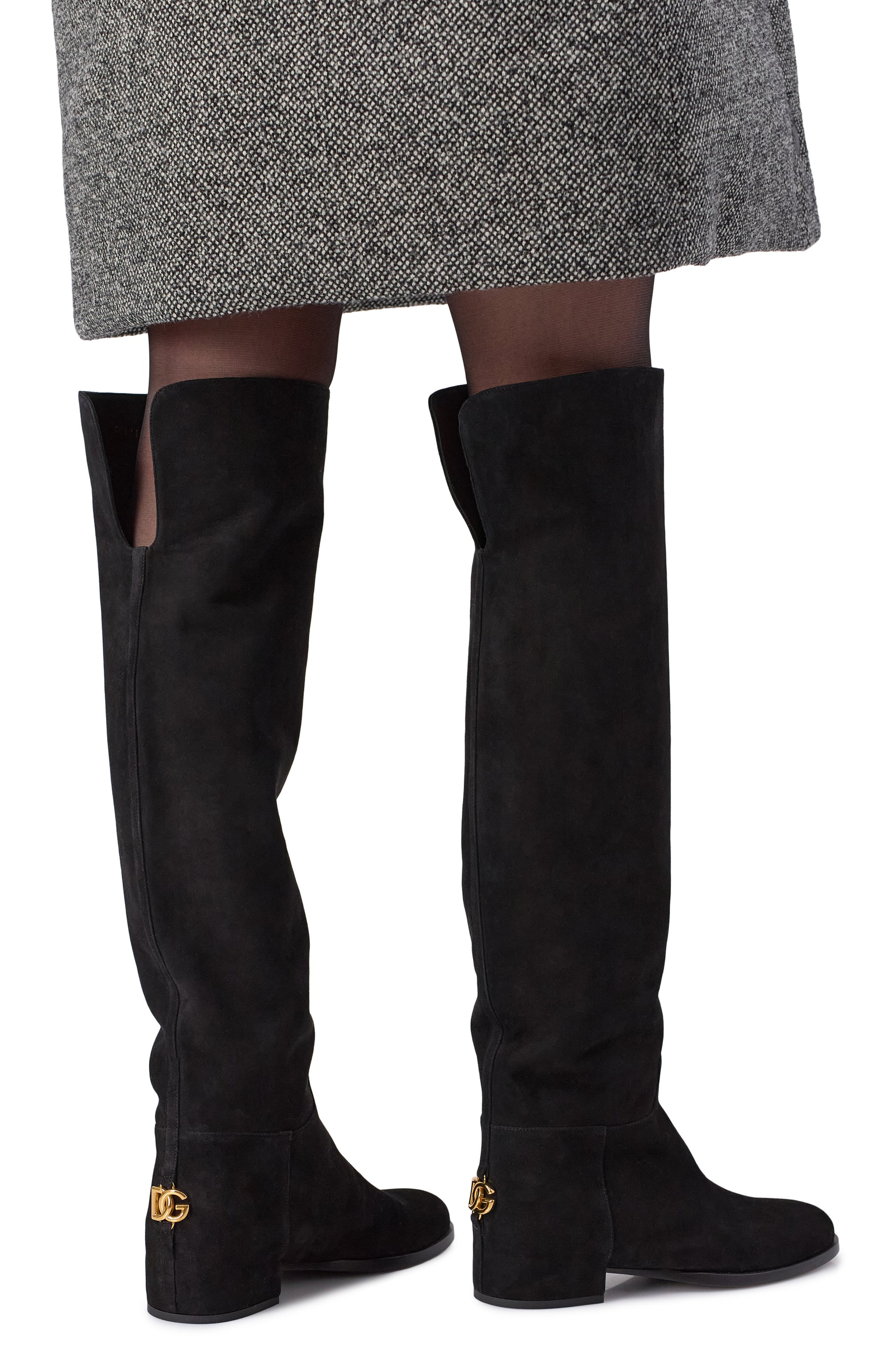 Замшевые сапоги day classic 20 DOLCE & GABBANA, арт. CU1217/A1275, фото 2