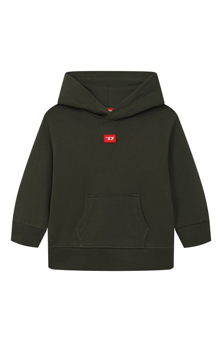 Хлопковое худи DIESEL, арт. J02502/0GEAD