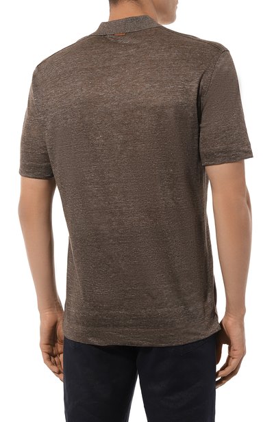 Льняное поло ZEGNA, арт. UD323A7/D780, фото 4
