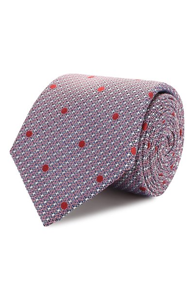 Мужской шелковый галстук CANALI, арт. 18/HJ02082