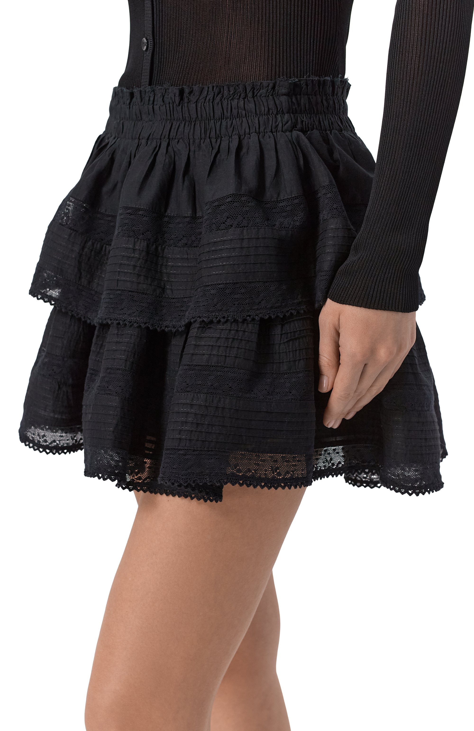 Хлопковая юбка LOVE SHACK FANCY, арт. LS002-289, фото 5