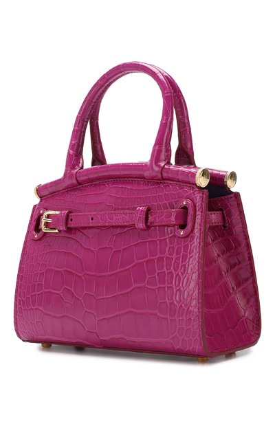 Сумка rl50 mini из кожи аллигатора RALPH LAUREN, арт. 435769101/AMIS, фото 3
