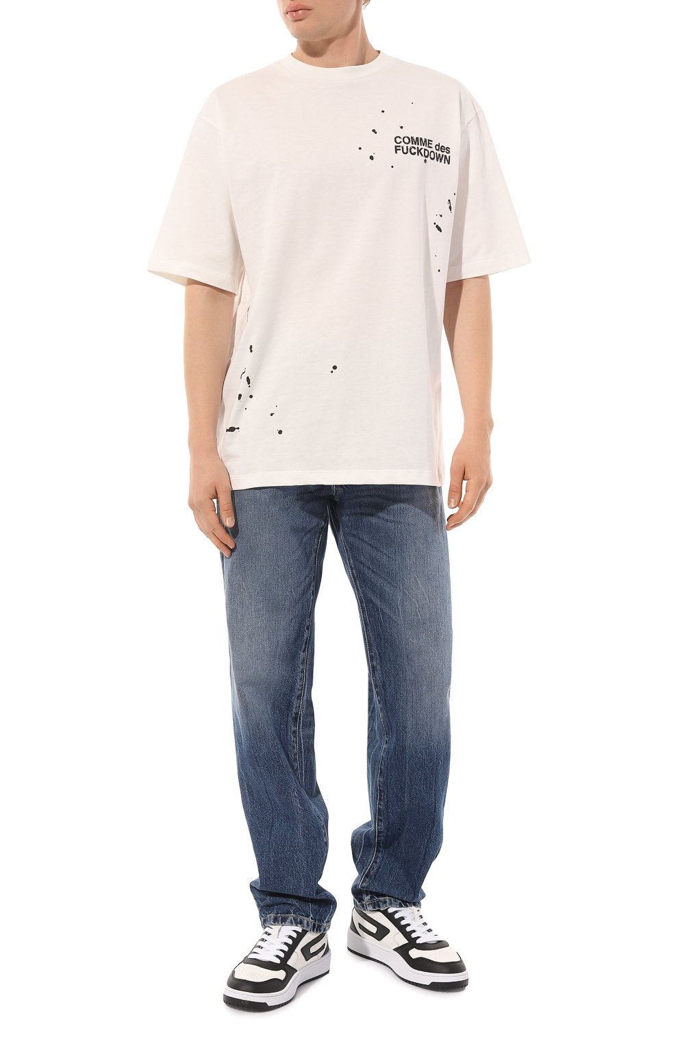 Хлопковая футболка COMME DES FUCKDOWN, арт. CDFD3167, фото 2