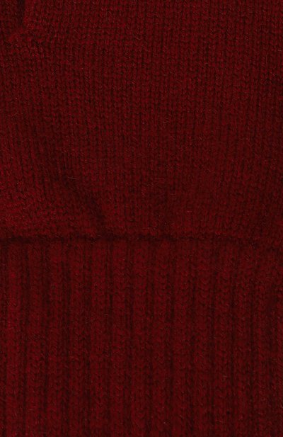 Кашемировые перчатки MVST бордового цвета по цене 17550 руб., арт. 7103 80, фото 4 Кашемировые перчатки MVST, арт. 7103 80, фото 4