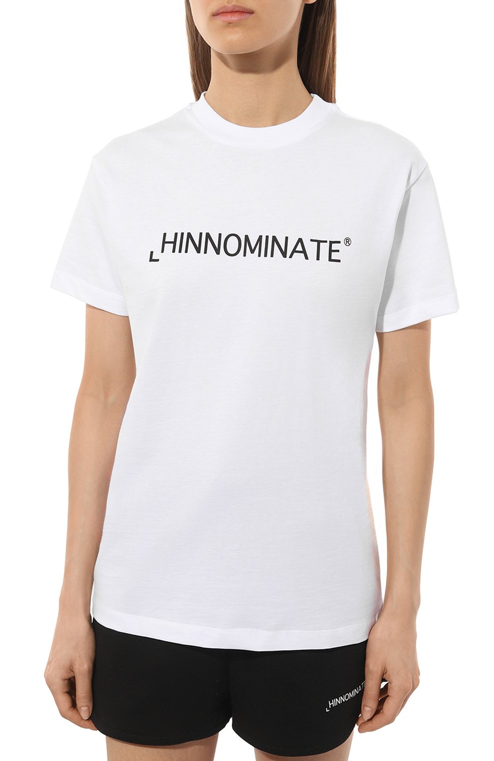 Хлопковая футболка HINNOMINATE, арт. HMABW00132, фото 3