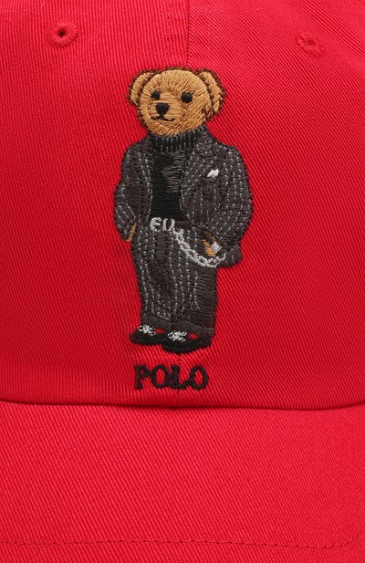 Хлопковая бейсболка POLO RALPH LAUREN, арт. 710767311, фото 3