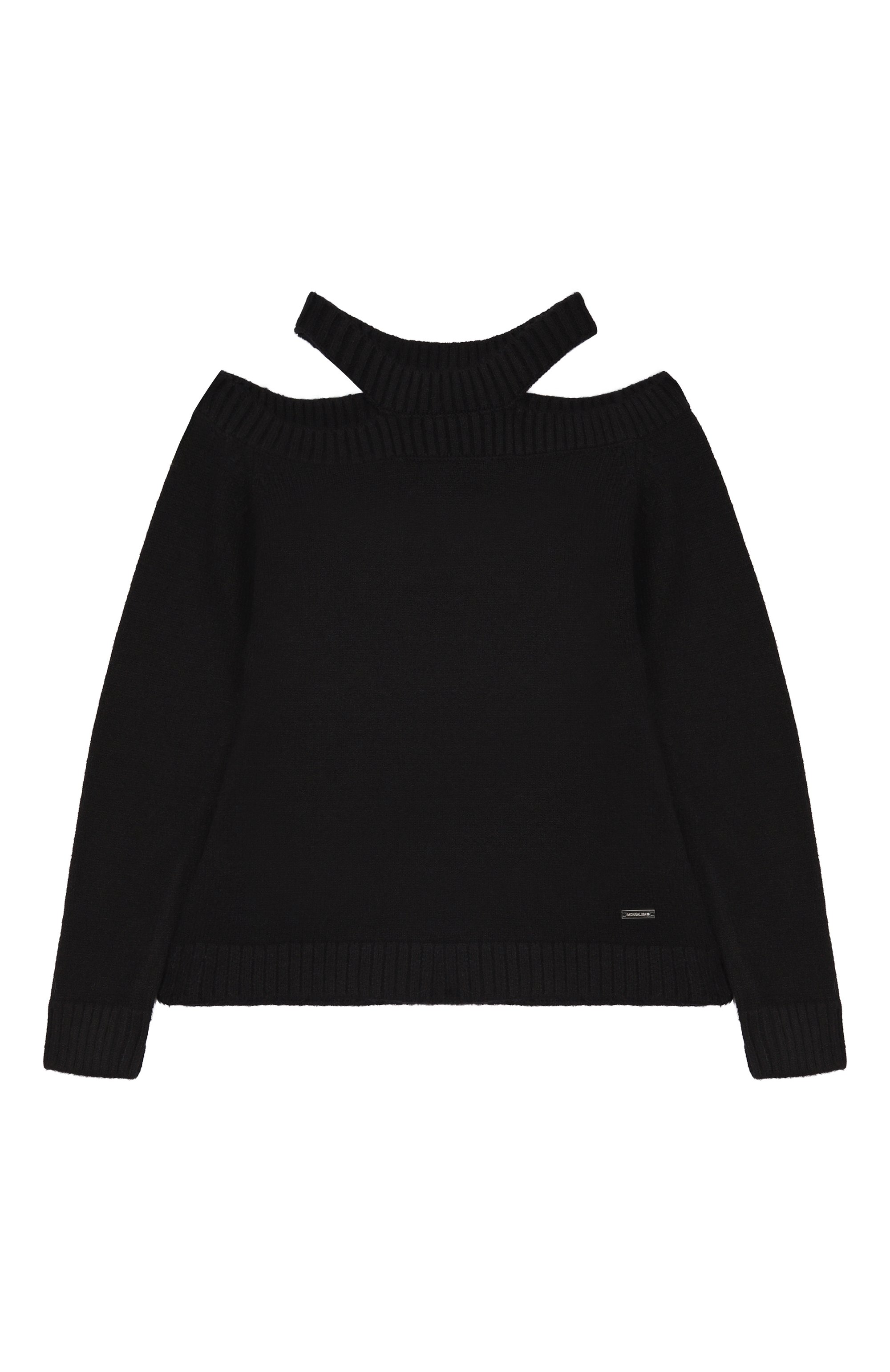 Хлопковый пуловер MONNALISA, арт. 49F600, фото 1