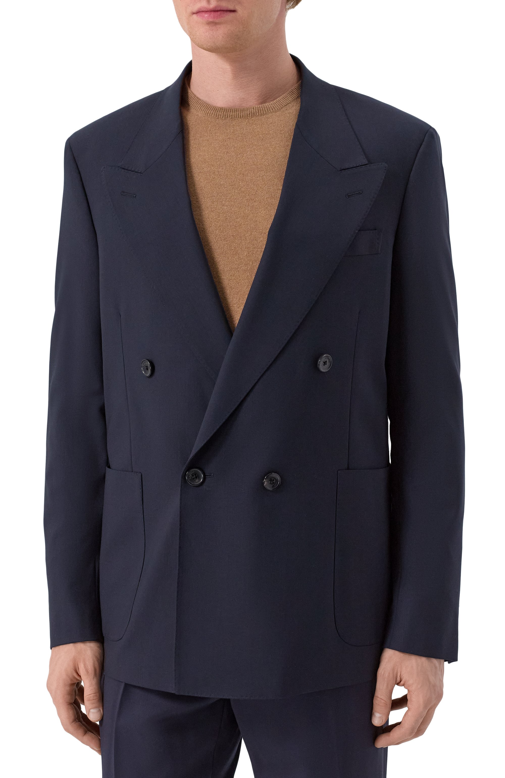 Шерстяной пиджак LANEUS, арт. S5LAMABL034, фото 5