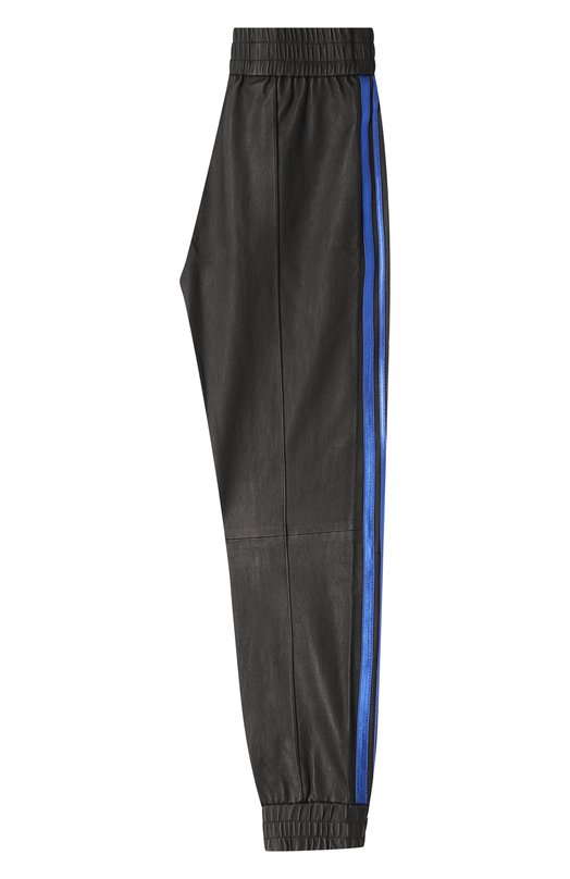 Кожаные джоггеры SPRWMN Чёрный, фото 3