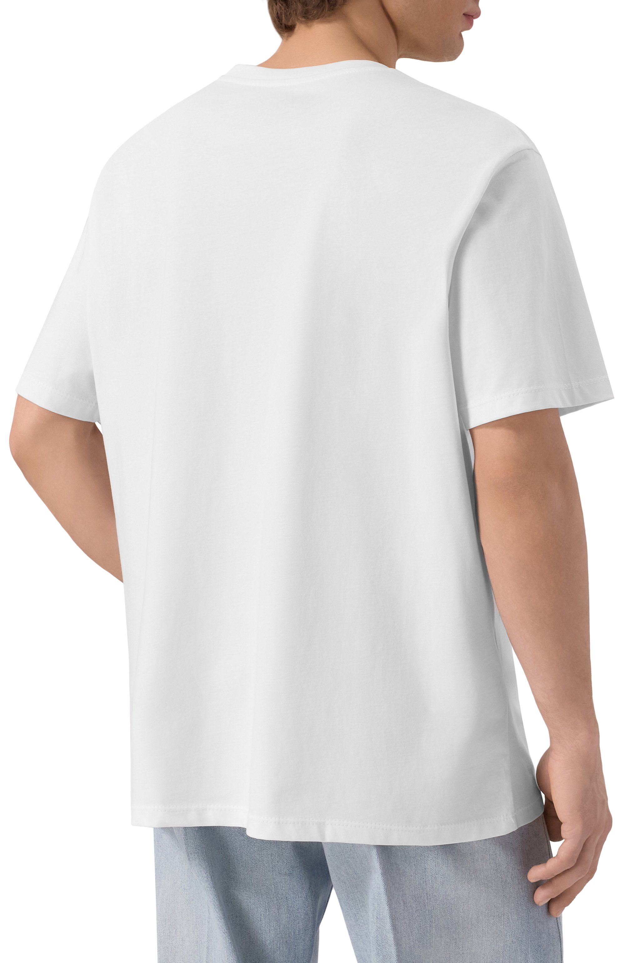 Хлопковая футболка BISIBIGLIO, арт. GIRL B0AT DIP, фото 4