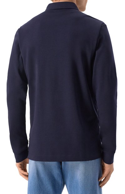 Хлопковое поло BOSS, арт. 50468392, фото 4