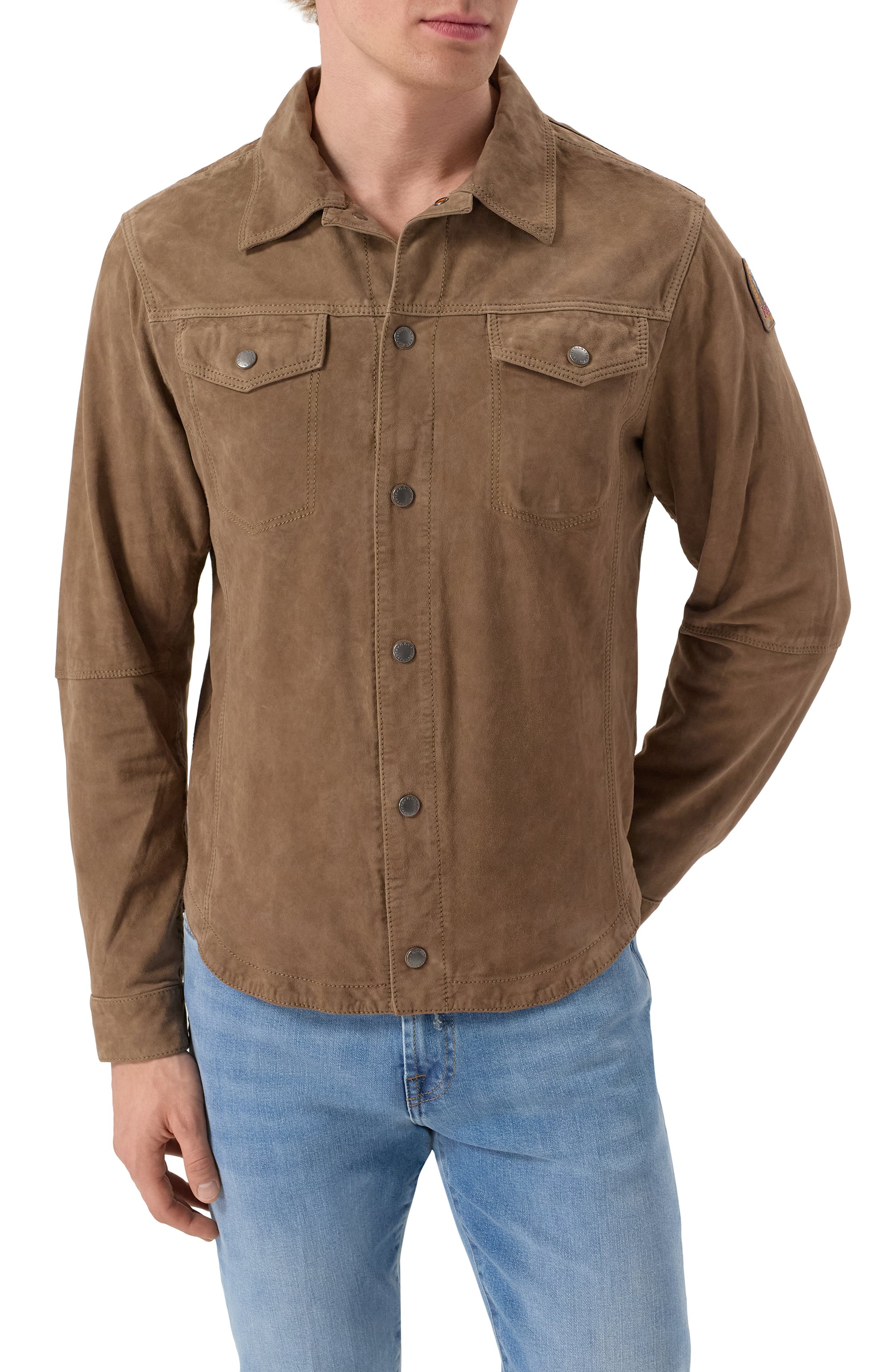 Замшевая куртка-рубашка PARAJUMPERS, арт. PMJKSU01,  фото 3