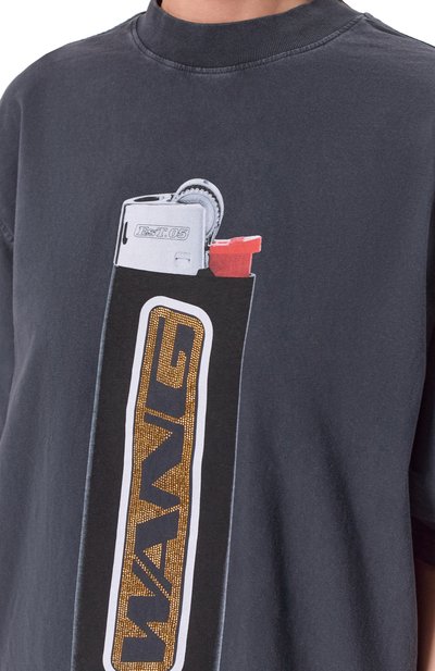 Хлопковая футболка ALEXANDER WANG, арт. UCC1261891, фото 5