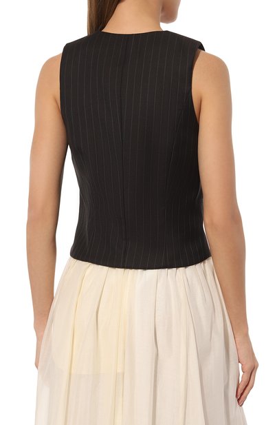 Шерстяной жилет LESYANEBO, арт. FW23/Н-633/Dr, фото 4