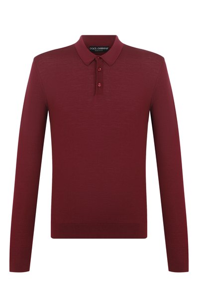 Мужская шерстяное поло DOLCE & GABBANA, арт. GXZ25T/JDVNI