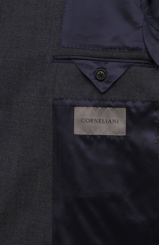 Шерстяной костюм Corneliani 94X002-9418321_SET Синий  94X002-9418321_SET Фото 11