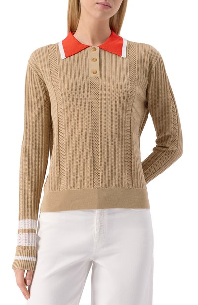 Поло из хлопка и вискозы BEATRICE .B, арт. 25FE8661TALITHA, фото 3