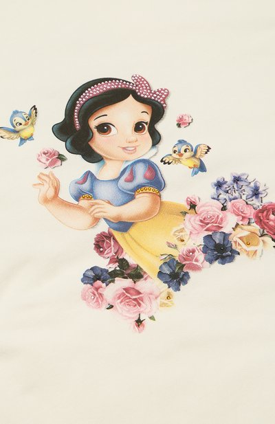 Одеяло с принтом и стразами MONNALISA, арт. 350007P4, фото 3