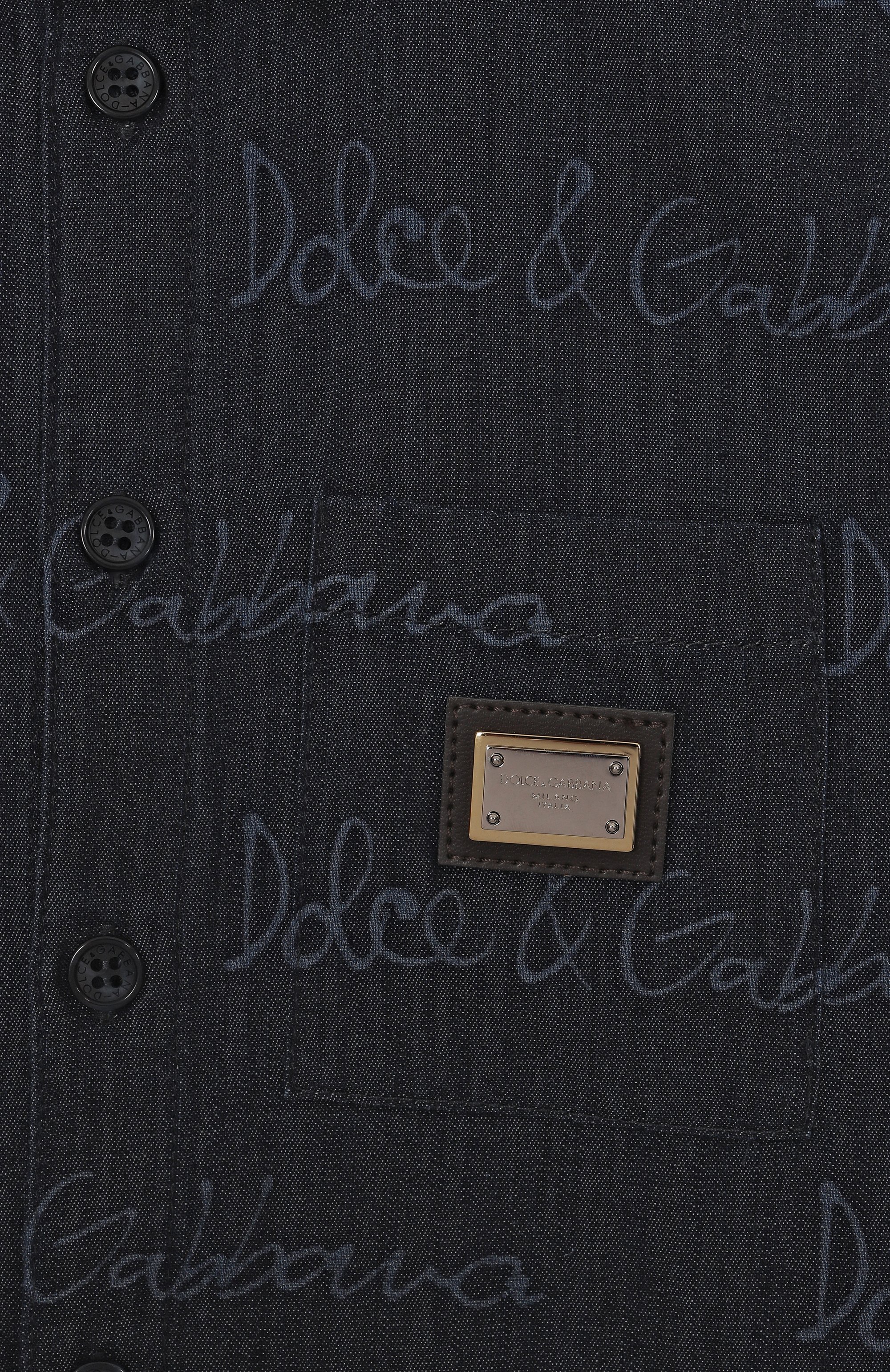 Джинсовая рубашка DOLCE & GABBANA, арт. L44S21/LDC87/2-6, фото 3
