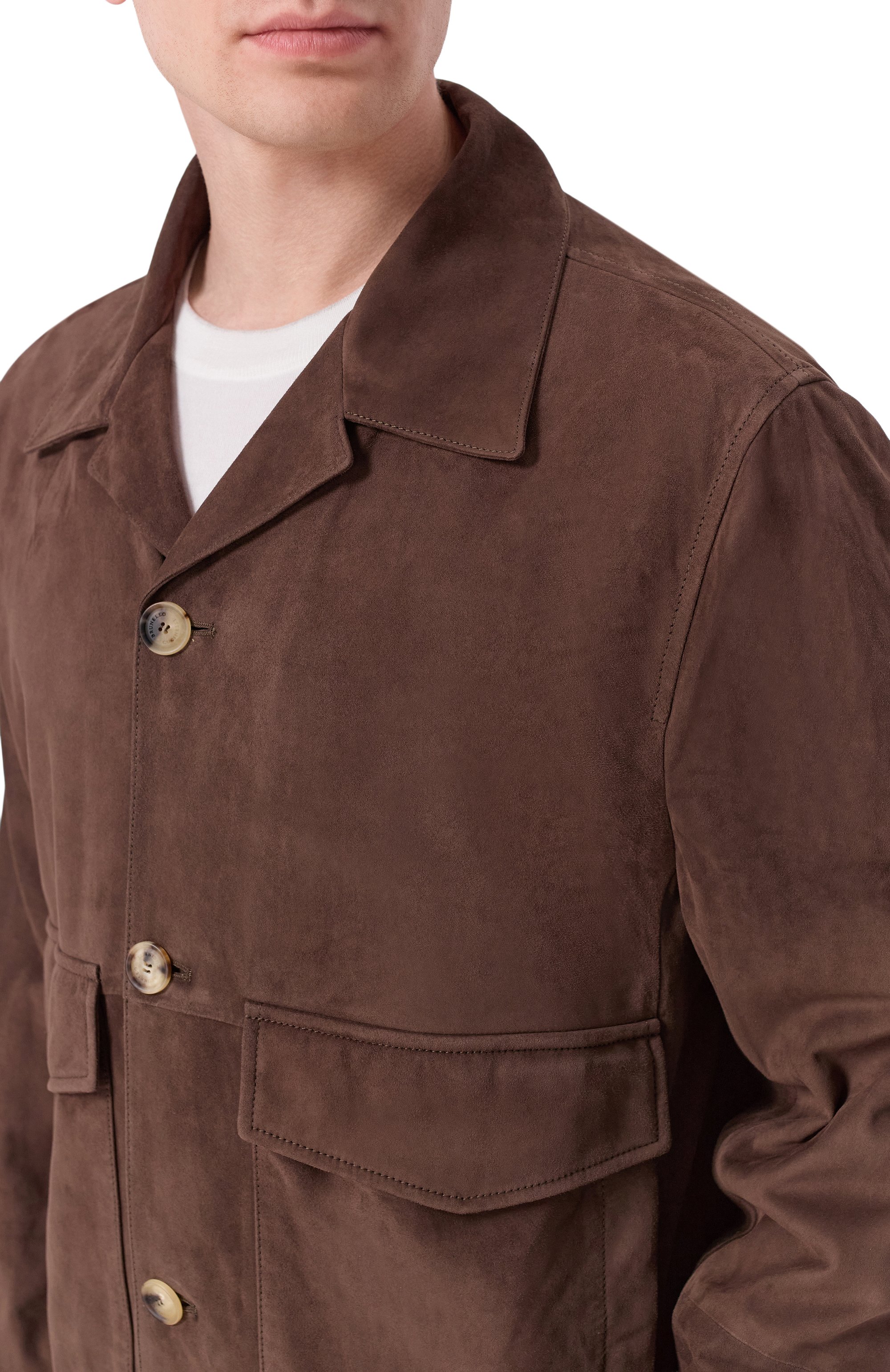 Замшевая куртка BRUNELLO CUCINELLI, арт. MPCFN2064, фото 5