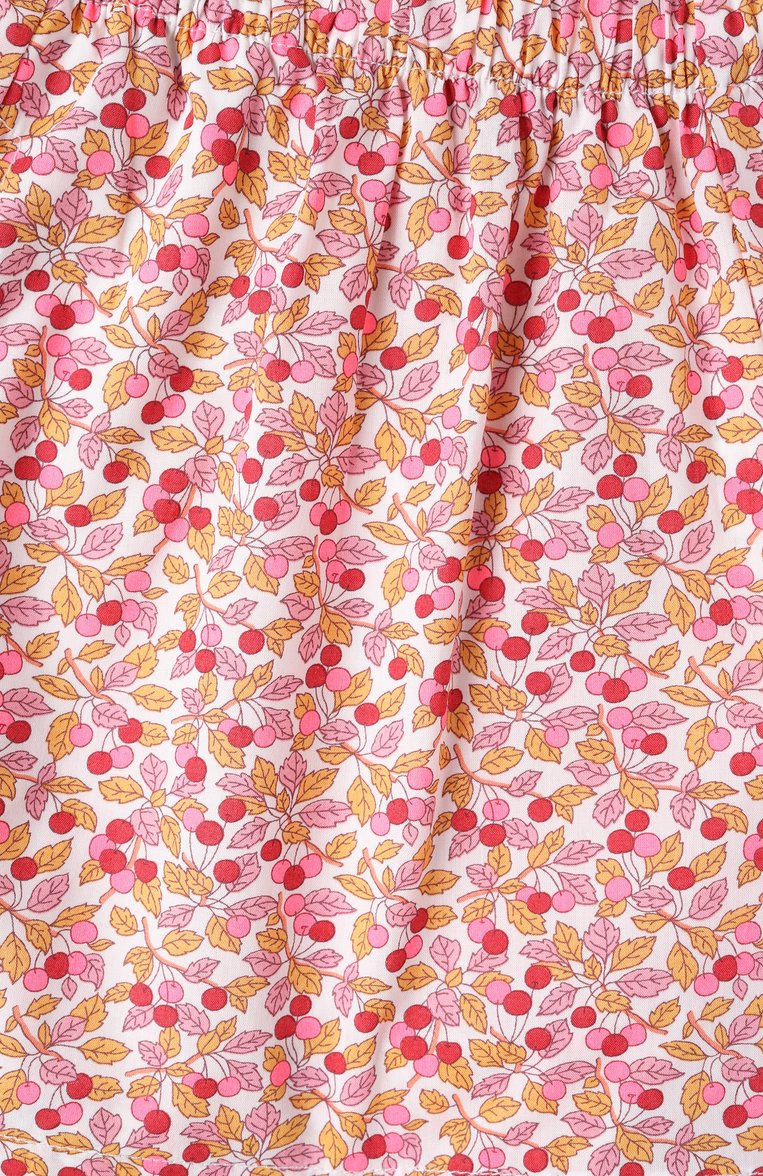 Детский комплект из рубашки и шорт IL GUFO розового цвета, арт. P25DP489C4139/10A-14A | Фото 7 (Рукава: Короткие; Кросс-КТ: костюм; Материал внешний: Хлопок; Ростовка одежда: 8 лет | 128 см, 13 - 15 лет | 158 см, 12 лет | 152 см)