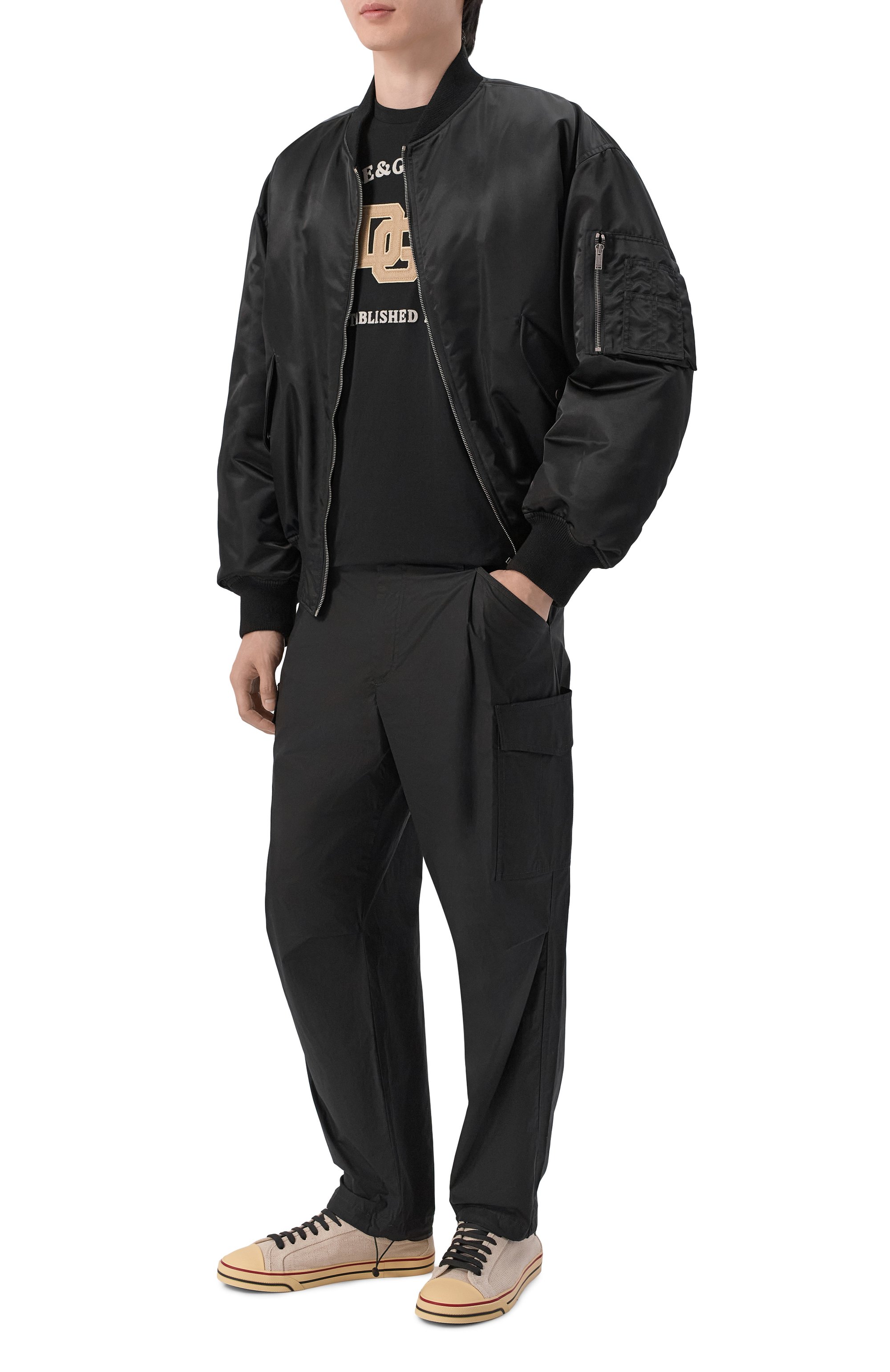 Хлопковая футболка DOLCE & GABBANA, арт. G8RN8Z/G7PPA, фото 2