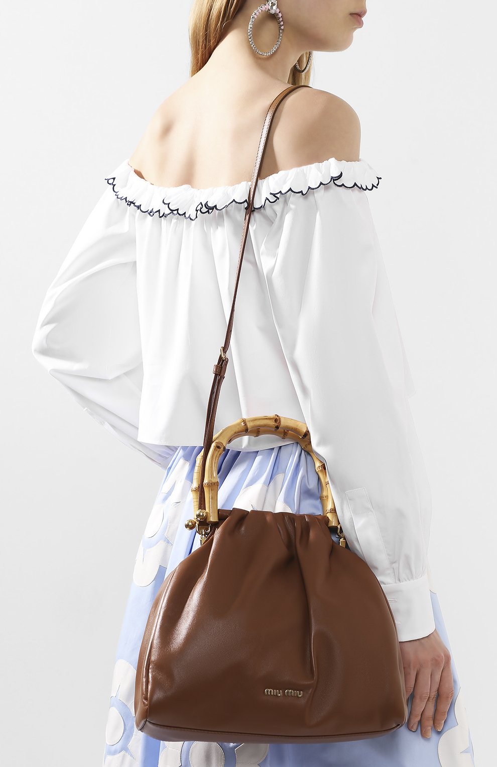 Сумка MIU MIU, арт. 5BA177-2C9M-F0046-BOO, фото 5