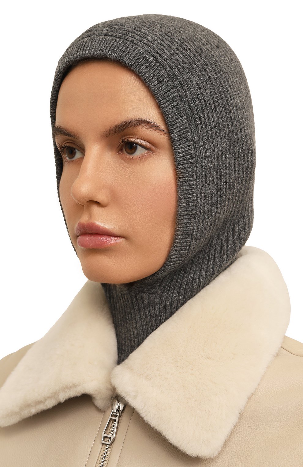 Кашемировая балаклава AGNONA, арт. MA08040E/1K120LE, фото 2