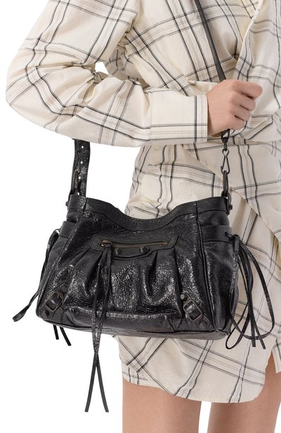 Сумка le city small BALENCIAGA черного цвета по цене 308000 руб., арт. 876757/2ABEK, фото 2 Сумка le city small BALENCIAGA, арт. 876757/2ABEK, фото 2