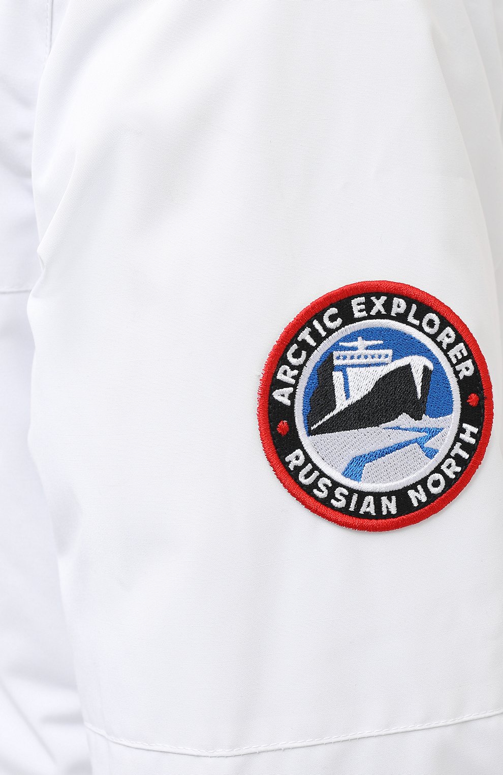 Пуховая парка ARCTIC EXPLORER белого цвета по цене 65900 руб., арт. POLRS_WHT, фото 5 Пуховая парка ARCTIC EXPLORER, арт. POLRS_WHT, фото 5