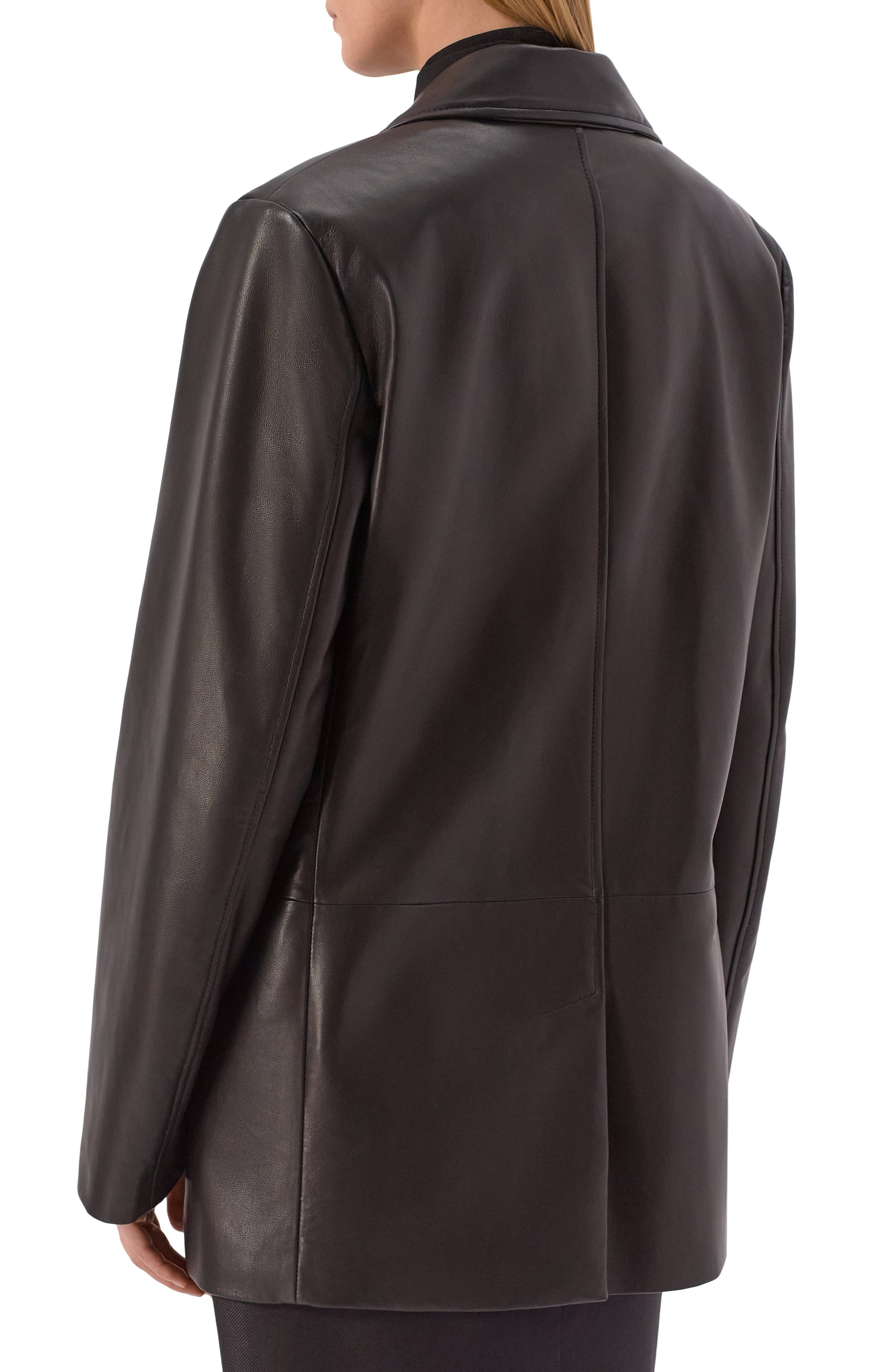 Кожаный жакет MVST, арт. M25.1PW.L009/NAPPA CREAM, фото 4