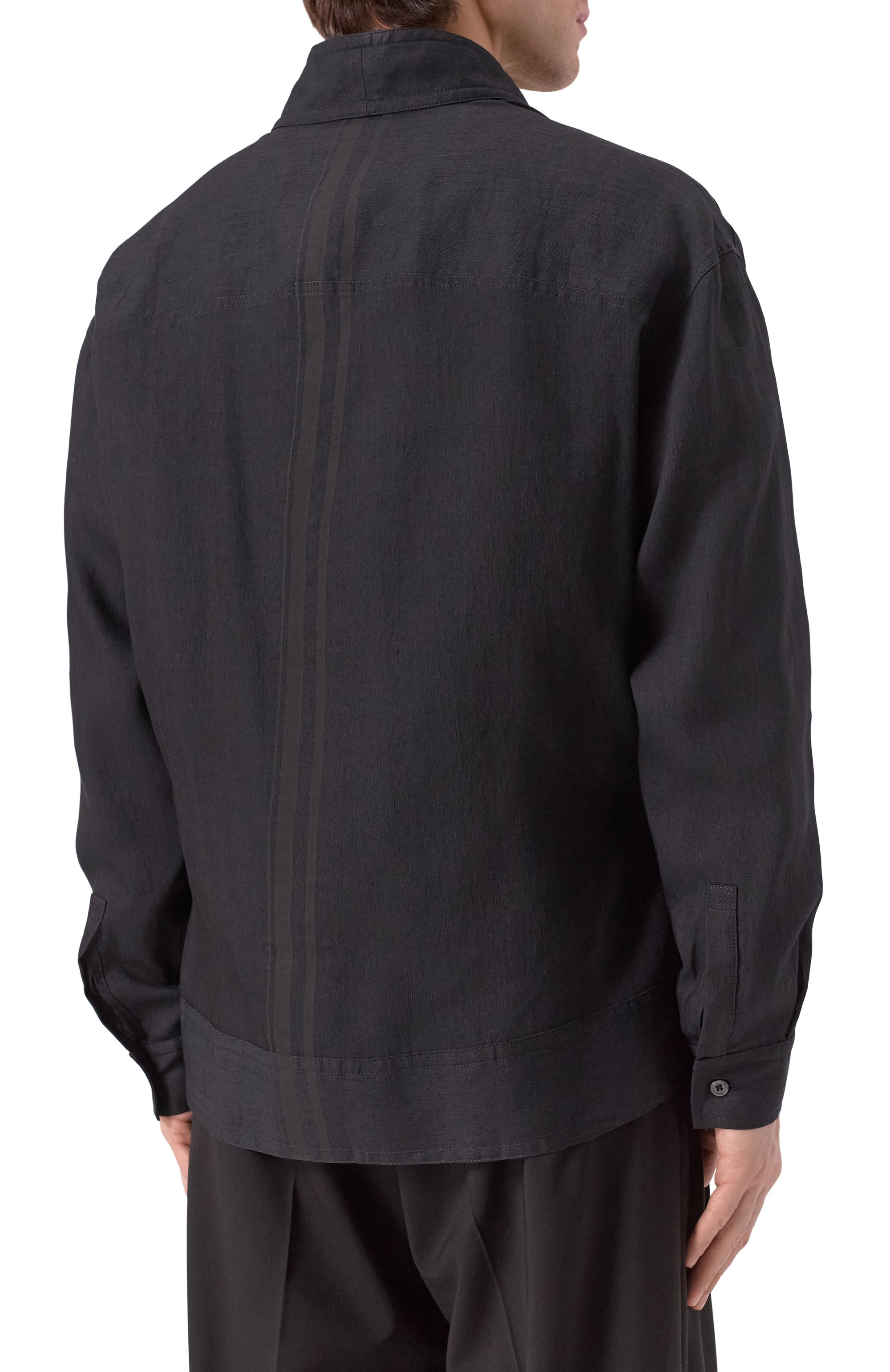 Рубашка изо льна и вискозы MORDECAI, арт. 25E96MXR24W2, фото 4