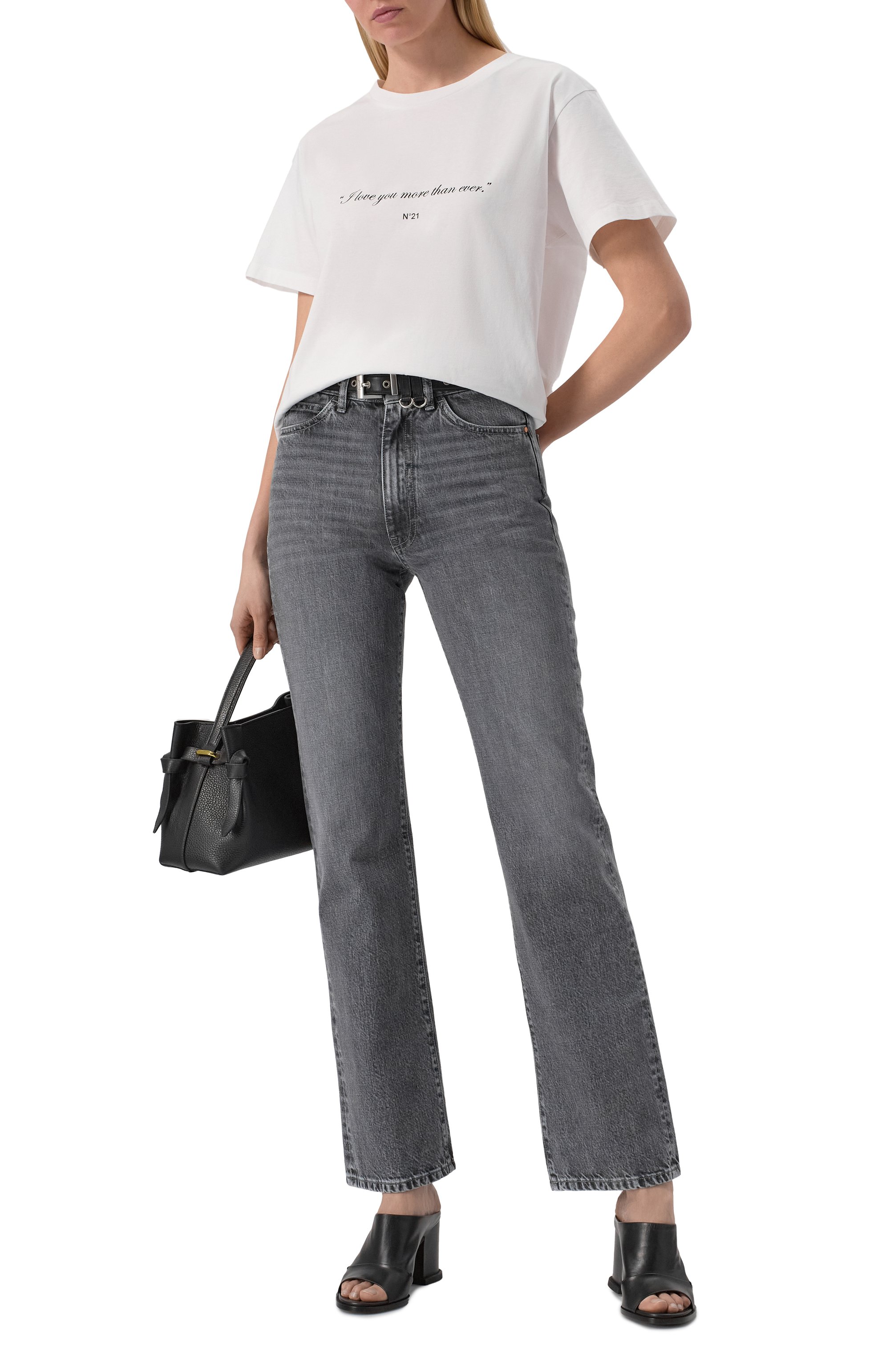 Хлопковая футболка N21, арт. F081/6328, фото 2